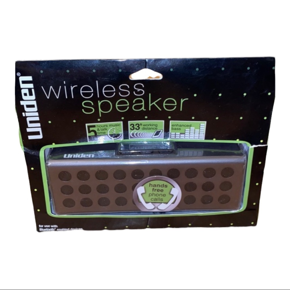 Wireless Bluetooth Speaker - Gray NWT